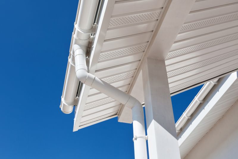 Vinyl Gutters Installation detail