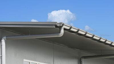 Gutter System on Home